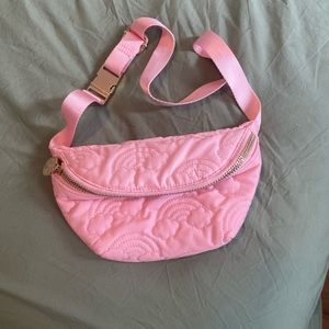 Stoney Clover Lane Pink Rainbow Belt Bag